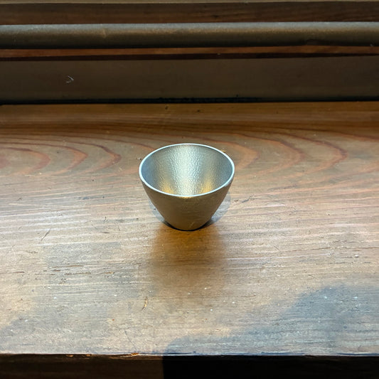 ＜酒器・錫器＞お猪口（ぐい呑型）