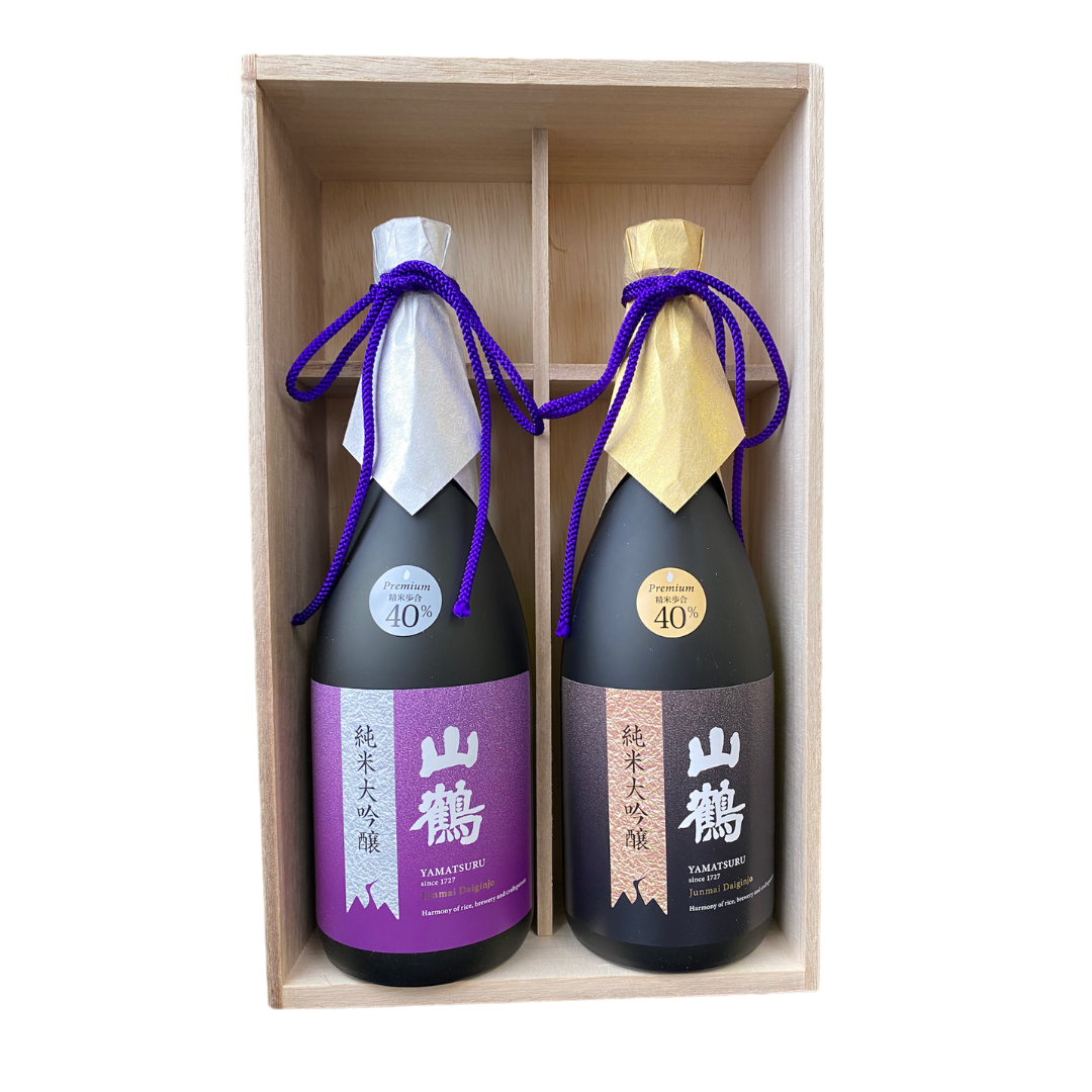 純米大吟醸 プレミアム詰合せ 720mL×2(YPP-80)