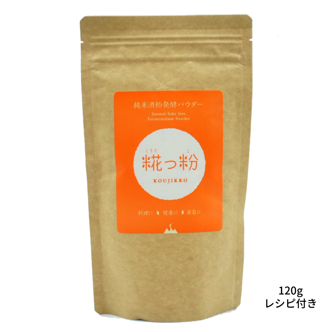 山鶴 純米酒粕発酵パウダー「糀っ粉」120ｇ
